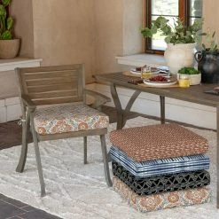 Budget ๐ Arden Selections 21 X 21 In Outdoor Seat Cushion Global Vintage Medallion ๐ 27 Budget ๐ Arden Selections 21 X 21 In Outdoor Seat Cushion Global Vintage Medallion ๐ -Arden Selections Shop Arden Selections 21 x 21 in Outdoor Seat Cushion 22