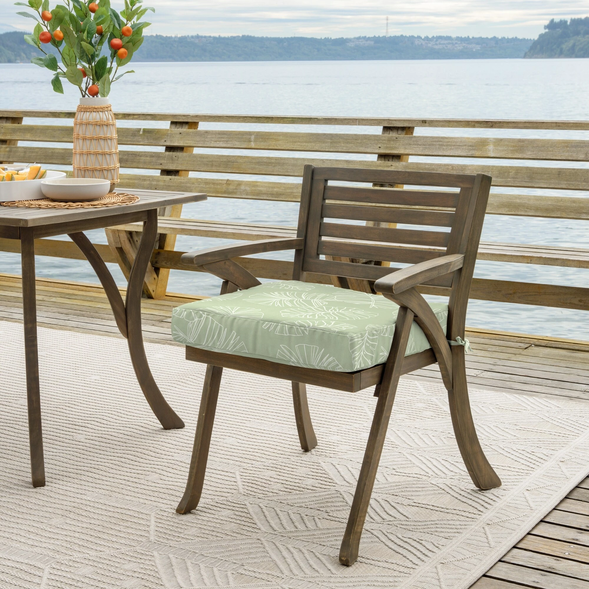 Discount π₯ Arden Selections 21 X 21 In Outdoor Seat Cushion Coastal Green Leaf β¨ 11 Discount π₯ Arden Selections 21 X 21 In Outdoor Seat Cushion Coastal Green Leaf β¨ - Image 11