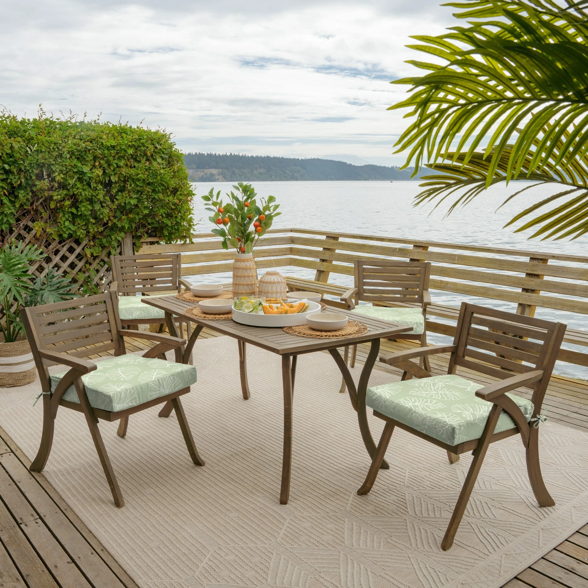 Discount π₯ Arden Selections 21 X 21 In Outdoor Seat Cushion Coastal Green Leaf β¨ 13 Discount π₯ Arden Selections 21 X 21 In Outdoor Seat Cushion Coastal Green Leaf β¨ - Image 13