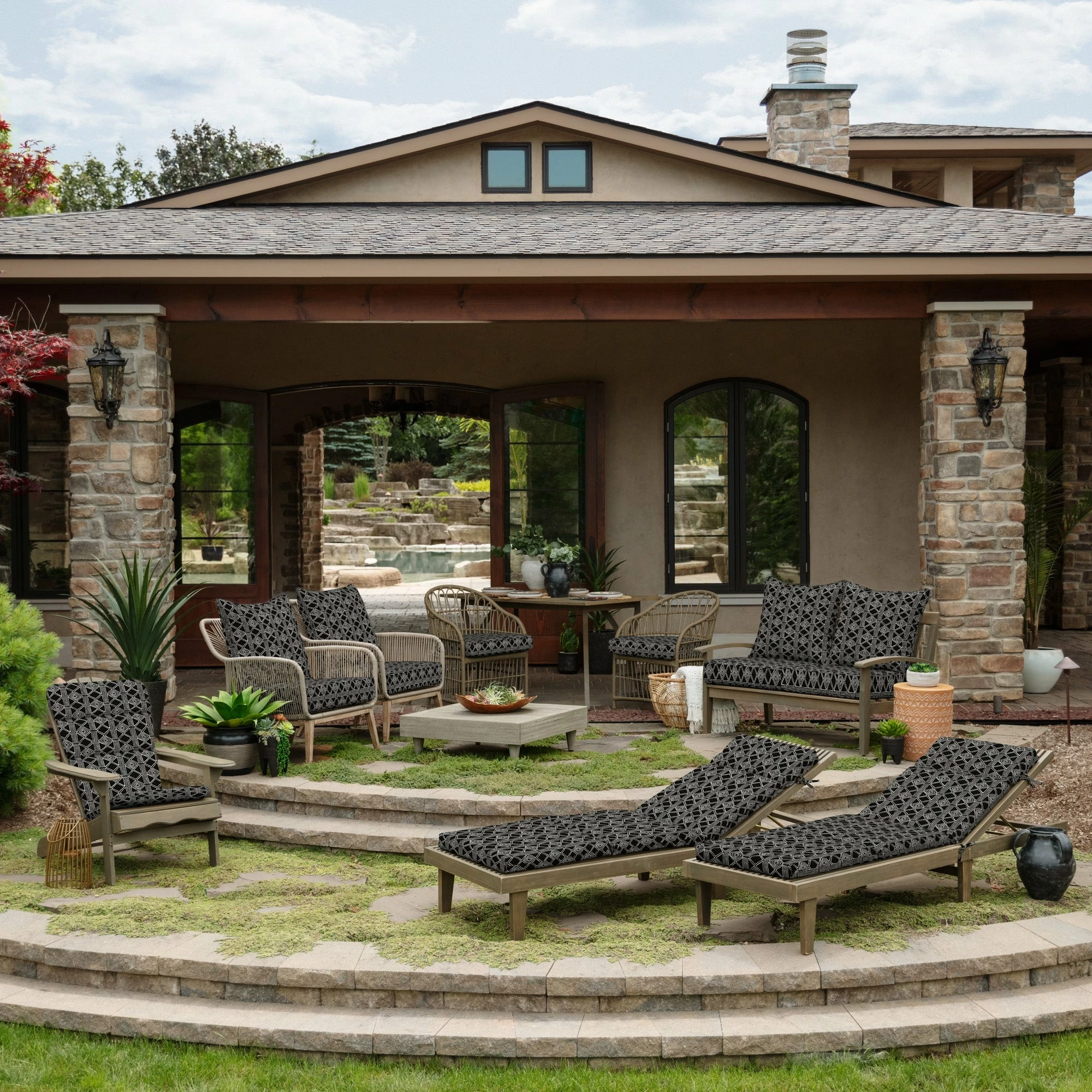 Best Sale ⭐ Arden Selections 24 X 24 In Outdoor Deep Seat Set - 24 W X 24 D In. ⌛ 8 Best Sale ⭐ Arden Selections 24 X 24 In Outdoor Deep Seat Set - 24 W X 24 D In. ⌛ - Image 8