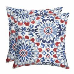 Best deal ✨ Arden Selections Clark Modern Outdoor Square Pillow (Set Of 2) - 16" W X 16" D 👏