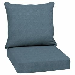 Budget ✨ Arden Selections Denim Alair Outdoor Deep Seat Cushion Set - 24 W X 24 D In. 😀