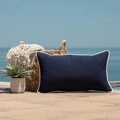 Flash Sale ๐ Arden Selections Oasis Indoor/Outdoor Lumbar Pillow W/ Accent Silver Grey W/white ๐ 17 Flash Sale ๐ Arden Selections Oasis Indoor/Outdoor Lumbar Pillow W/ Accent Silver Grey W/white ๐ -Arden Selections Shop Arden Selections Oasis Indoor Outdoor Lumbar Pillow w Accent 2