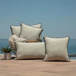 Top 10 💯 Arden Selections Oasis Indoor/Outdoor Throw Pillow W/ Accent Classic Red ✔️ -Arden Selections Shop Arden Selections Oasis Indoor Outdoor Throw Pillow w Accent 13