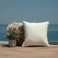 Top 10 💯 Arden Selections Oasis Indoor/Outdoor Throw Pillow W/ Accent Classic Red ✔️ -Arden Selections Shop Arden Selections Oasis Indoor Outdoor Throw Pillow w Accent 3