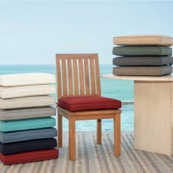 Buy 🛒 Arden Selections Oasis Outdoor Patio Seat Cushion Slate Grey 🔥 -Arden Selections Shop Arden Selections Oasis Outdoor Seat Cushion 4