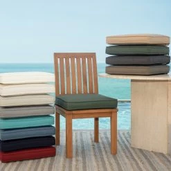 Buy 🛒 Arden Selections Oasis Outdoor Patio Seat Cushion Slate Grey 🔥 -Arden Selections Shop Arden Selections Oasis Outdoor Seat Cushion 6