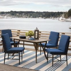 Best reviews of 🎁 Arden Selections Oceantex 20 X 20 In Dining Chair Cushion Nautical Red ✔️ -Arden Selections Shop Arden Selections Oceantex 20 x 20 in Dining Chair Cushion 2