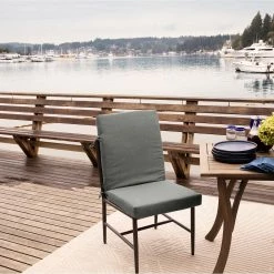 Best reviews of 🎁 Arden Selections Oceantex 20 X 20 In Dining Chair Cushion Nautical Red ✔️ -Arden Selections Shop Arden Selections Oceantex 20 x 20 in High Back Dining Chair Cushion 4
