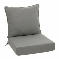 Coupon ✔️ Arden Selections Oceantex 24 X 24 In Deep Seat Set Pebble Gray 💯 -Arden Selections Shop Arden Selections Oceantex 24 x 24 in Deep Seat Set 13