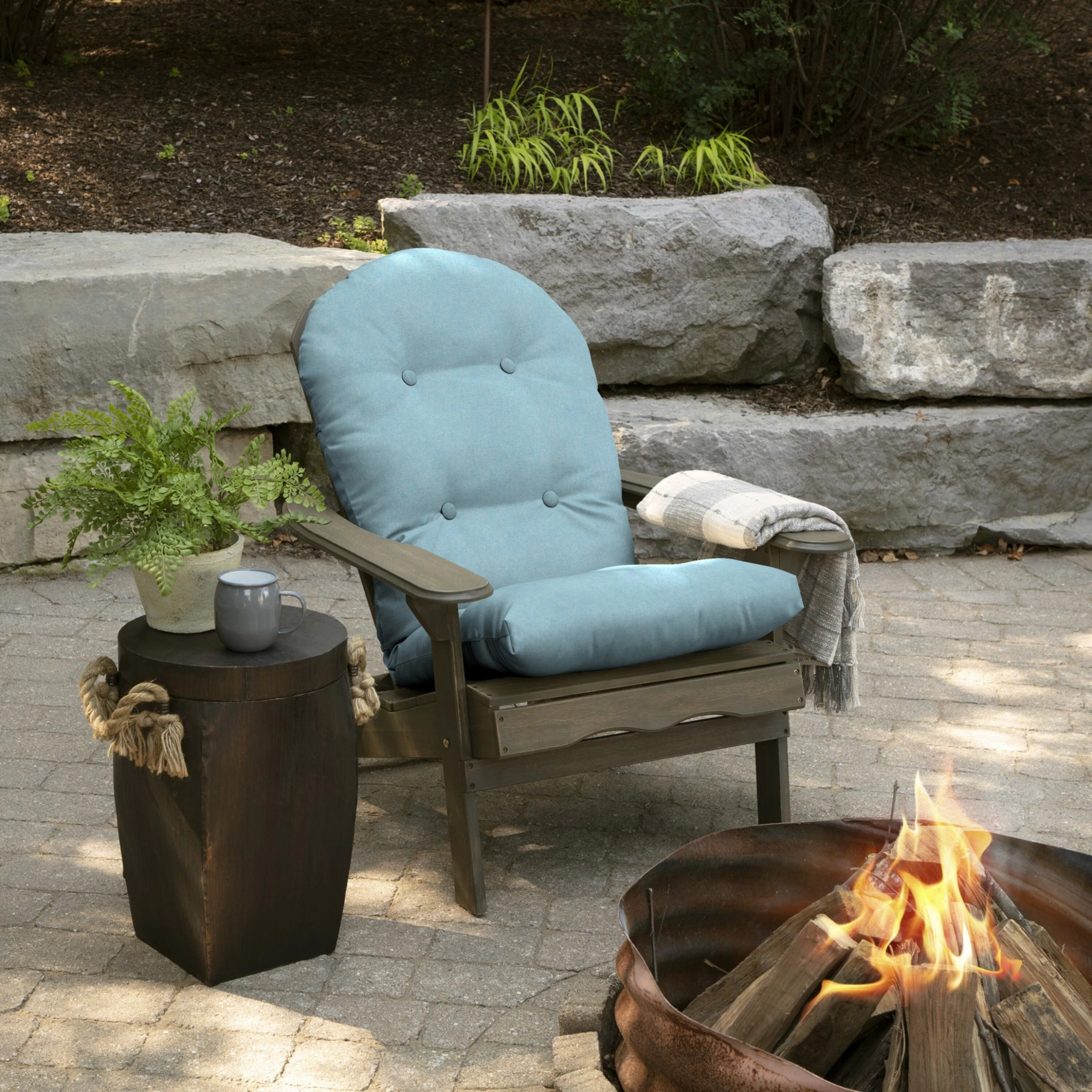 Wholesale ✔️ Arden Selections Oceantex Outdoor Adirondack Cushion 48 X 21.5 - 48"L X 21.5"W Pebble Gray 😍 7 Wholesale ✔️ Arden Selections Oceantex Outdoor Adirondack Cushion 48 X 21.5 - 48"L X 21.5"W Pebble Gray 😍 - Image 7