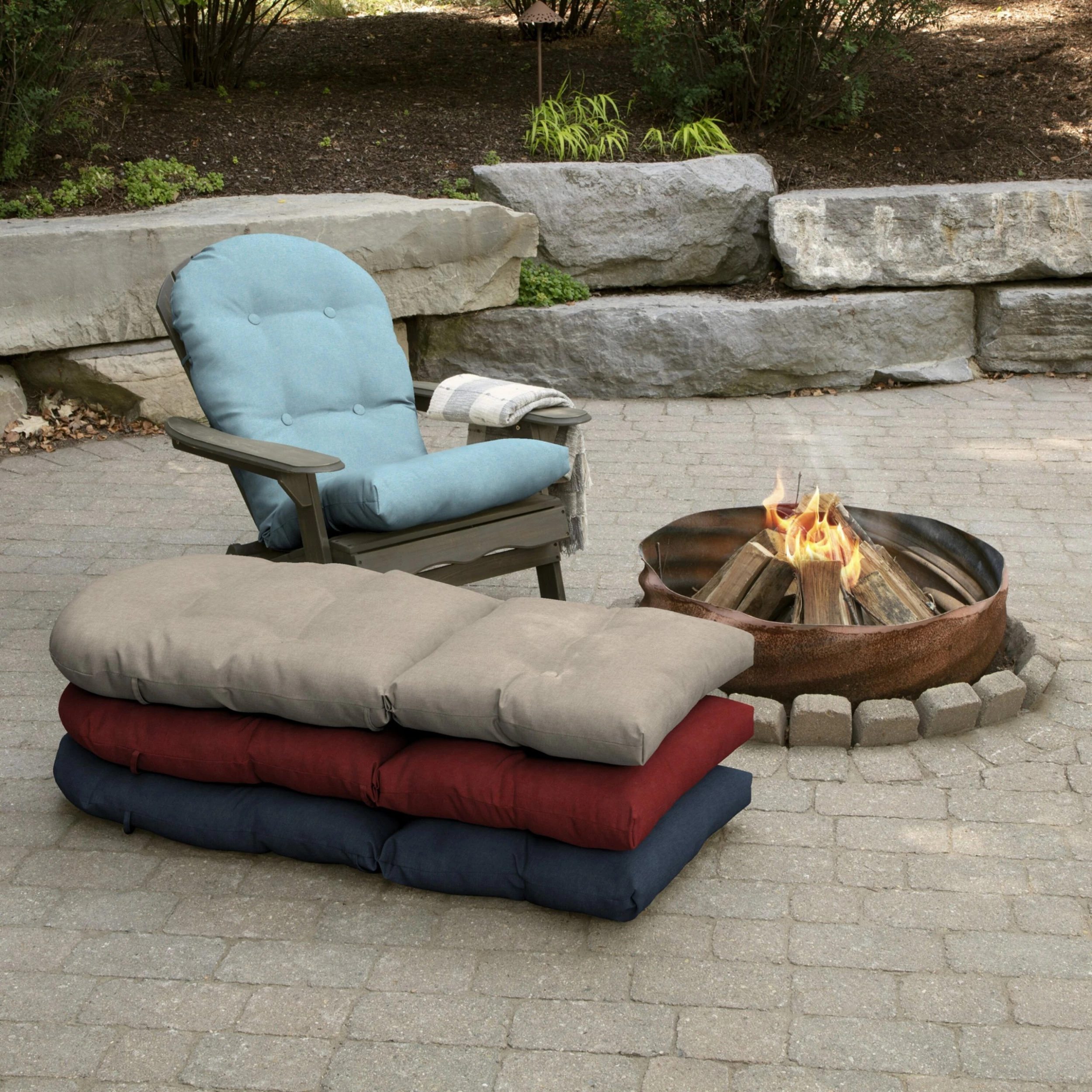 Wholesale ✔️ Arden Selections Oceantex Outdoor Adirondack Cushion 48 X 21.5 - 48"L X 21.5"W Pebble Gray 😍 8 Wholesale ✔️ Arden Selections Oceantex Outdoor Adirondack Cushion 48 X 21.5 - 48"L X 21.5"W Pebble Gray 😍 - Image 8