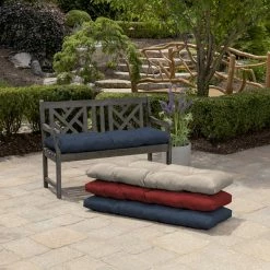 Discount ๐งจ Arden Selections Oceantex Outdoor Bench Cushion 48 X 18 - 18"L X 48"W Sky Blue ๐ 25 Discount ๐งจ Arden Selections Oceantex Outdoor Bench Cushion 48 X 18 - 18"L X 48"W Sky Blue ๐ -Arden Selections Shop Arden Selections Oceantex Outdoor Bench Cushion 48 x 18 10