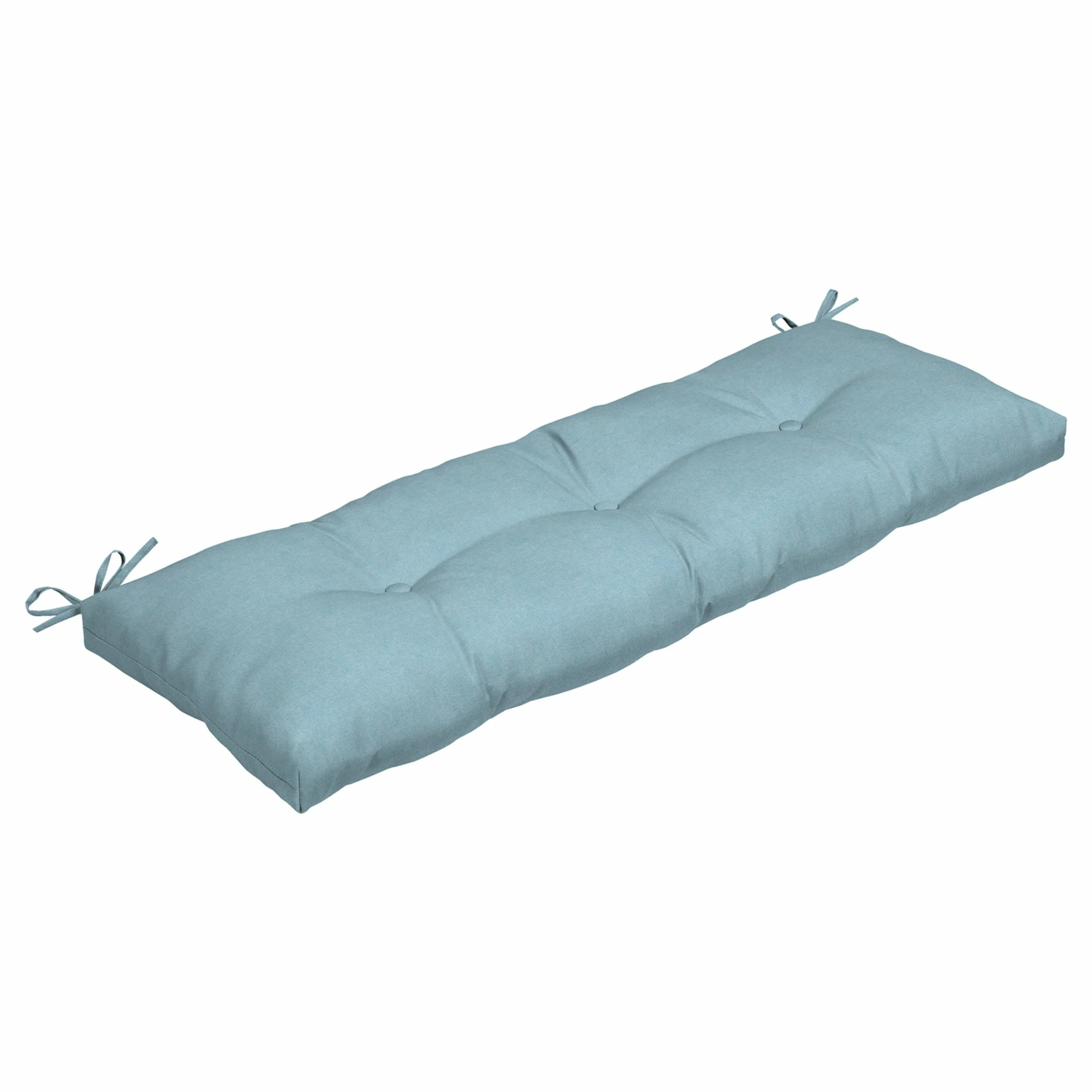 Discount ๐งจ Arden Selections Oceantex Outdoor Bench Cushion 48 X 18 - 18"L X 48"W Sky Blue ๐ 4 Discount ๐งจ Arden Selections Oceantex Outdoor Bench Cushion 48 X 18 - 18"L X 48"W Sky Blue ๐ - Image 4