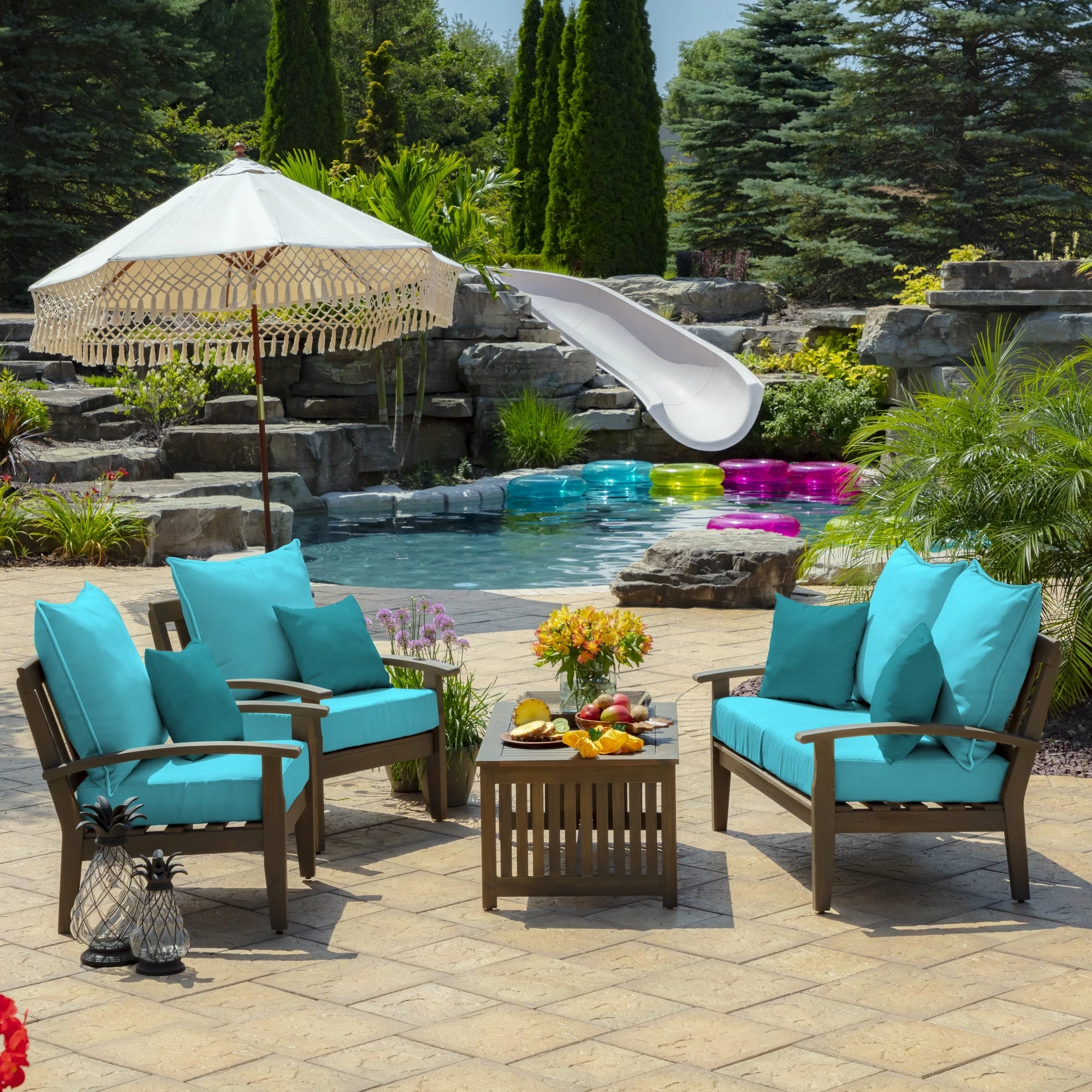 Promo 🛒 Arden Selections Outdoor 16 X 16 In. Square Pillow Lemon Yellow Leala ❤️ 4 Promo 🛒 Arden Selections Outdoor 16 X 16 In. Square Pillow Lemon Yellow Leala ❤️ - Image 4