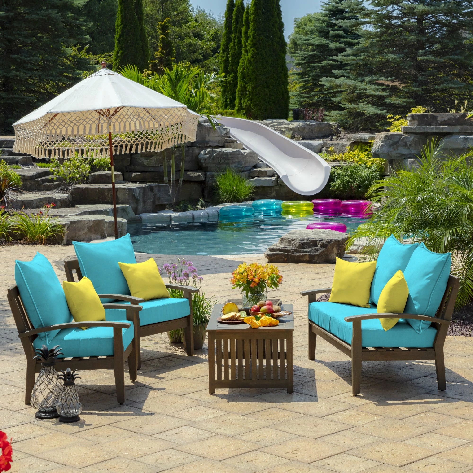 Promo 🛒 Arden Selections Outdoor 16 X 16 In. Square Pillow Lemon Yellow Leala ❤️ 9 Promo 🛒 Arden Selections Outdoor 16 X 16 In. Square Pillow Lemon Yellow Leala ❤️ - Image 9