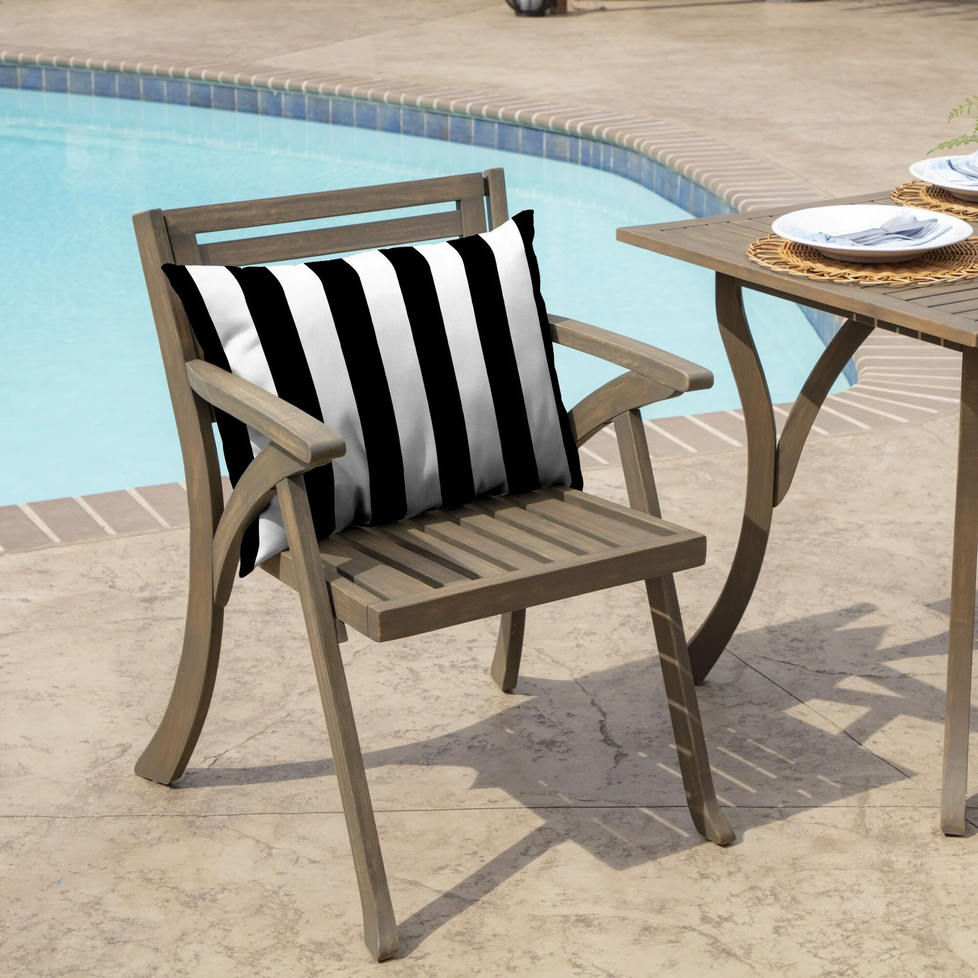 Best deal ✔️ Arden Selections Outdoor 17 X 23 In. Pillow Back Sapphire Cabana Stripe 🔥 3 Best deal ✔️ Arden Selections Outdoor 17 X 23 In. Pillow Back Sapphire Cabana Stripe 🔥 - Image 3