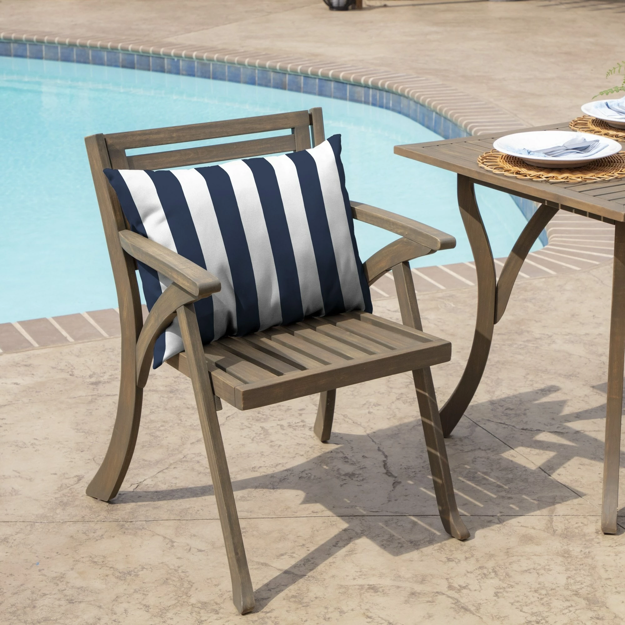 Best deal ✔️ Arden Selections Outdoor 17 X 23 In. Pillow Back Sapphire Cabana Stripe 🔥 8 Best deal ✔️ Arden Selections Outdoor 17 X 23 In. Pillow Back Sapphire Cabana Stripe 🔥 - Image 8