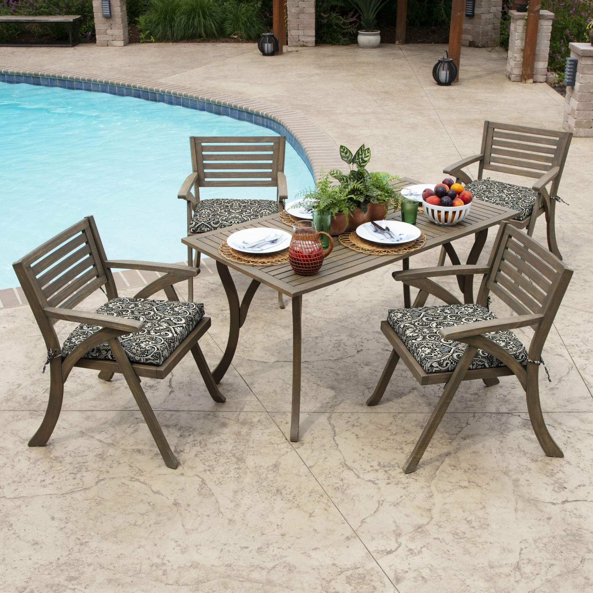 Best Pirce 💯 Arden Selections Aurora Damask Outdoor 18 X 19 In. Seat Pad Neutral Aurora Damask 🤩 12 Best Pirce 💯 Arden Selections Aurora Damask Outdoor 18 X 19 In. Seat Pad Neutral Aurora Damask 🤩 - Image 12