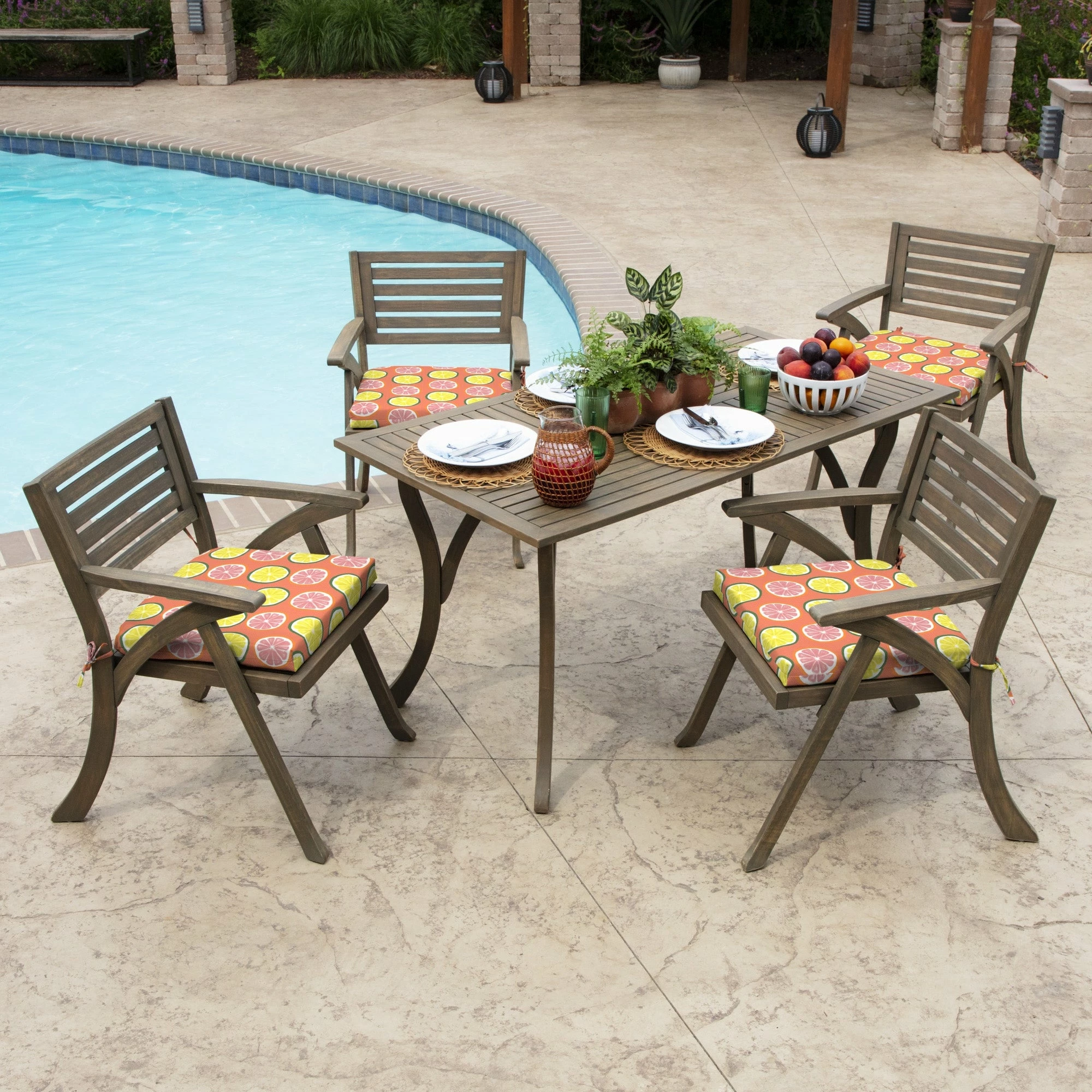 Cheap ๐ Arden Selections Outdoor 18 X 19 In. Seat Pad Alana Tile โค๏ธ - Image 7