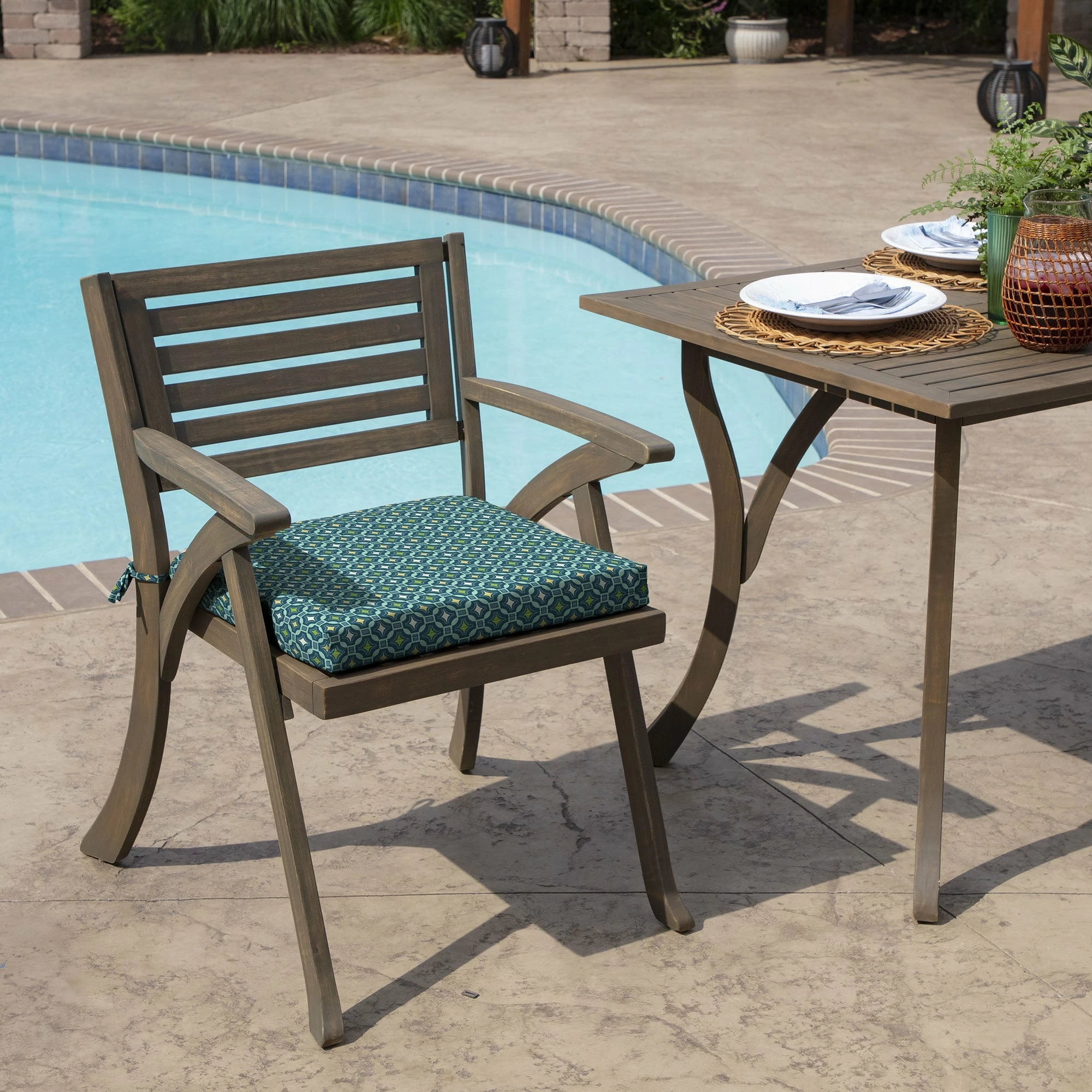 Cheap ๐ Arden Selections Outdoor 18 X 19 In. Seat Pad Alana Tile โค๏ธ - Image 10