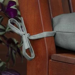 Brand new ✔️ Arden Selections Outdoor 18 X 20 In. Wicker Chair Cushion Stone Grey Texture ⌛ -Arden Selections Shop Arden Selections Outdoor 18 x 20 in. Wicker Chair Cushion 12