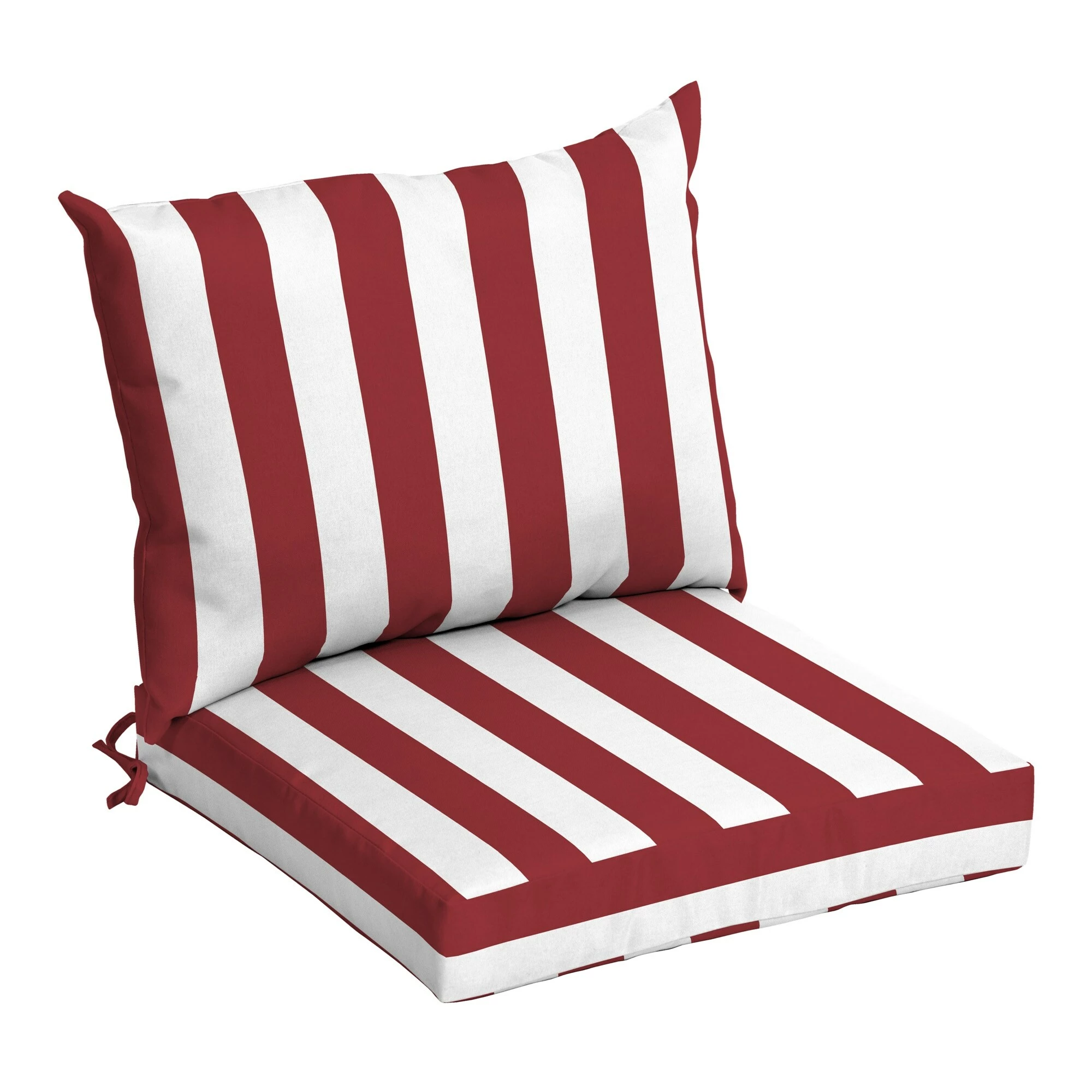 Coupon โ๏ธ Arden Selections Outdoor 21 X 21 In. Dining Chair Cushion Set Sapphire Cabana Stripe ๐งจ - Image 15