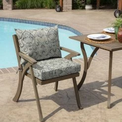 Buy ๐ Arden Selections Outdoor 21 X 21 In. Dining Chair Cushion Set Neutral Aurora Damask ๐ 18 Buy ๐ Arden Selections Outdoor 21 X 21 In. Dining Chair Cushion Set Neutral Aurora Damask ๐ -Arden Selections Shop Arden Selections Outdoor 21 x 21 in. Dining Chair Cushion Set 19