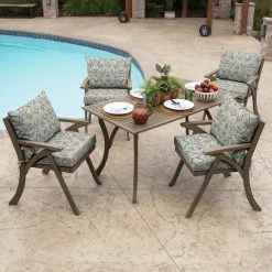 Buy ๐ Arden Selections Outdoor 21 X 21 In. Dining Chair Cushion Set Neutral Aurora Damask ๐ 19 Buy ๐ Arden Selections Outdoor 21 X 21 In. Dining Chair Cushion Set Neutral Aurora Damask ๐ -Arden Selections Shop Arden Selections Outdoor 21 x 21 in. Dining Chair Cushion Set 20
