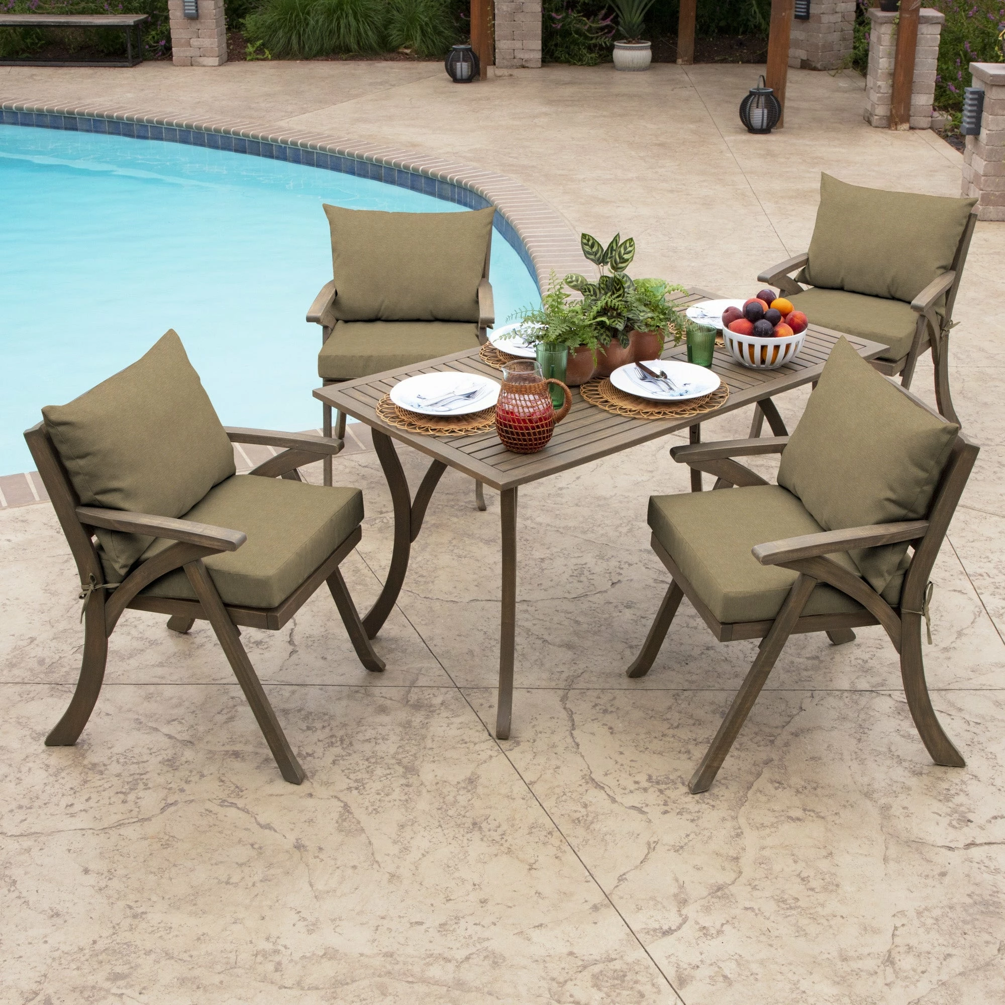 Flash Sale ⭐ Arden Selections Olefin Outdoor 21 X 21 In. Dining Chair Cushion Set Tan Hamilton 👏 7 Flash Sale ⭐ Arden Selections Olefin Outdoor 21 X 21 In. Dining Chair Cushion Set Tan Hamilton 👏 - Image 7