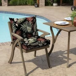 Wholesale 😍 Arden Selections Outdoor 21 X 21 In. Dining Chair Cushion Set Black Simone Tropical ❤️ 19 Wholesale 😍 Arden Selections Outdoor 21 X 21 In. Dining Chair Cushion Set Black Simone Tropical ❤️ -Arden Selections Shop Arden Selections Outdoor 21 x 21 in. Dining Chair Cushion Set 43