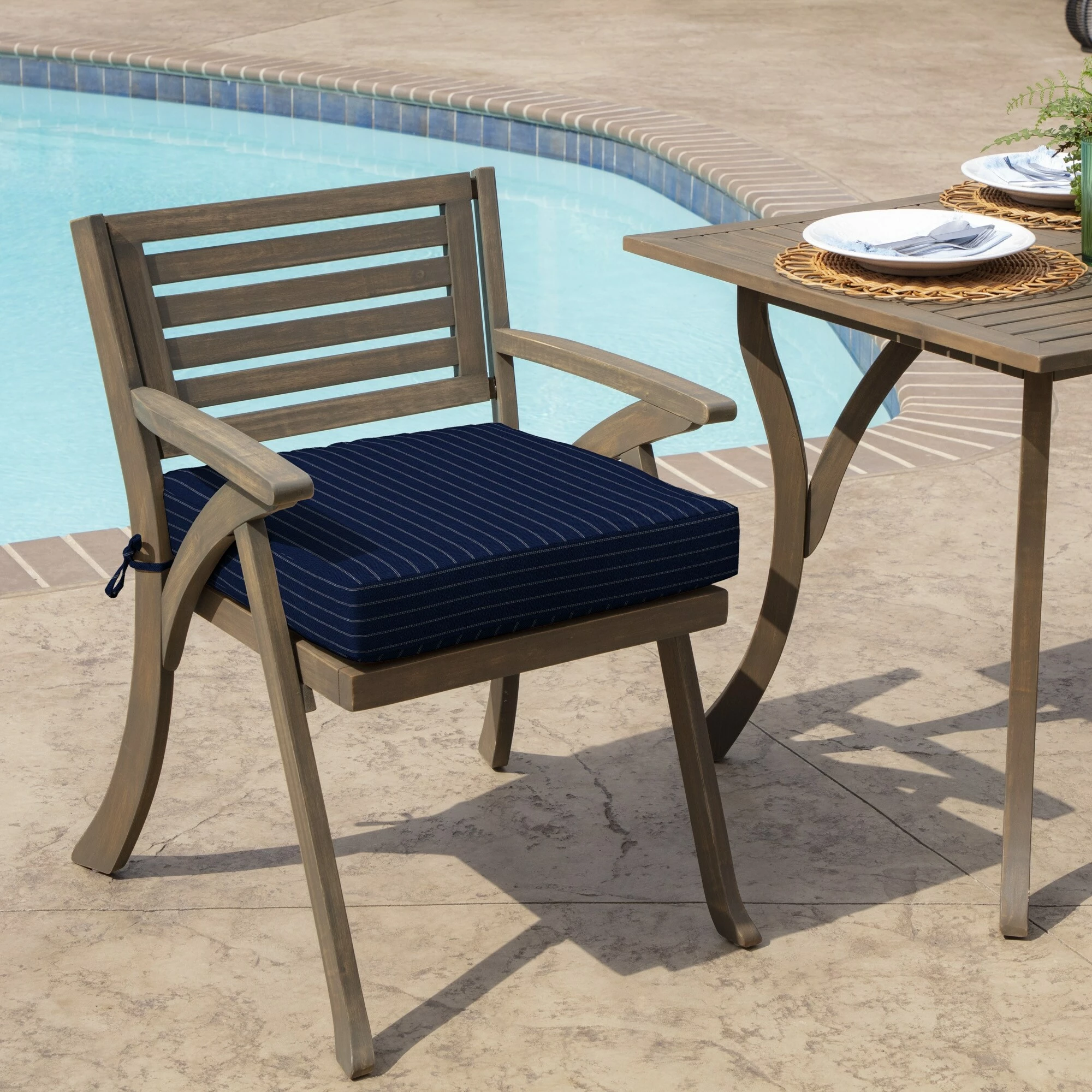 Hot Sale ❤️ Arden Selections Outdoor 21 X 21 In. Seat Cushion Paloma Valencia Woven 🛒 15 Hot Sale ❤️ Arden Selections Outdoor 21 X 21 In. Seat Cushion Paloma Valencia Woven 🛒 - Image 15