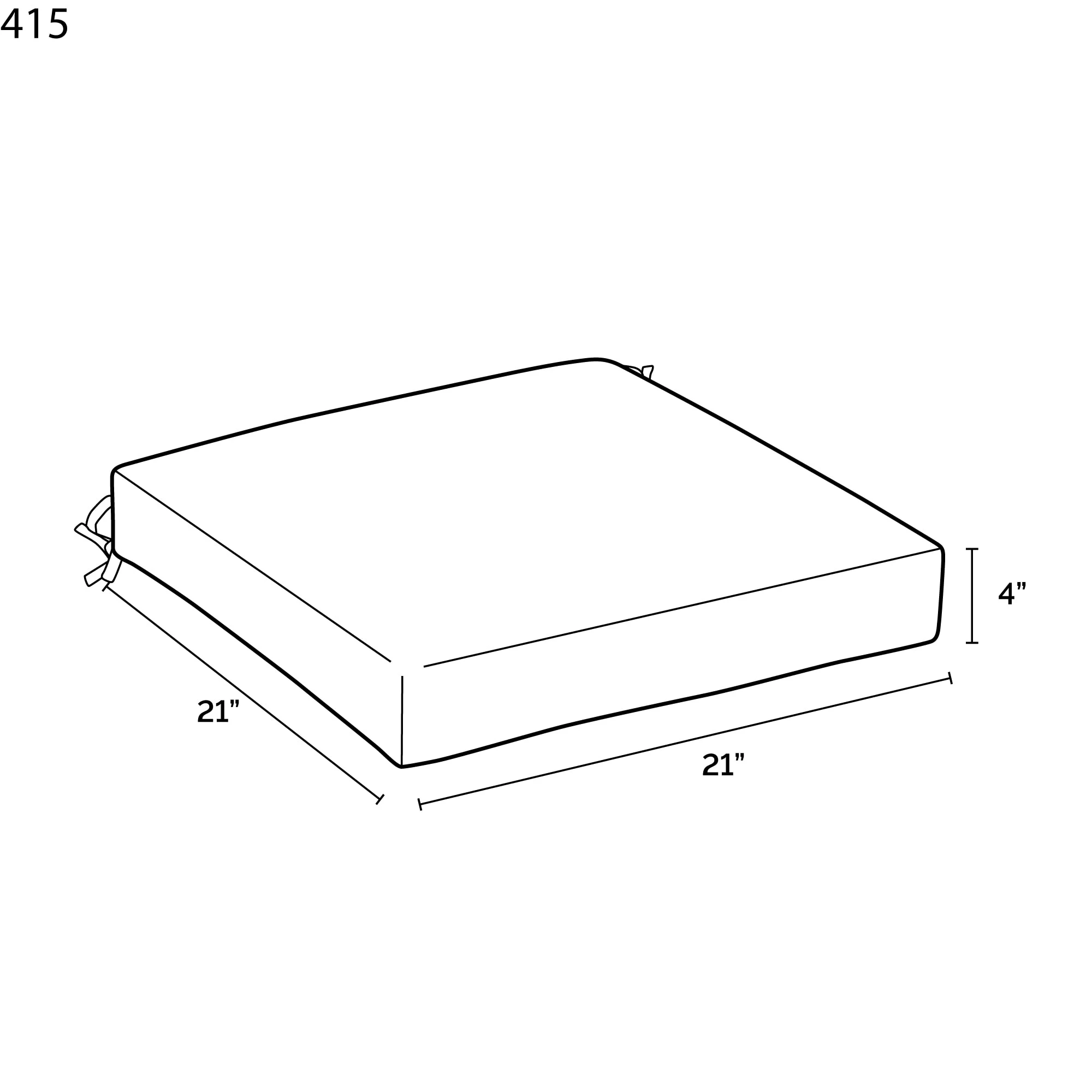 Promo ⭐ Arden Selections Escape Outdoor 21 X 21 In. Seat Cushion Alana Tile 🥰 2 Promo ⭐ Arden Selections Escape Outdoor 21 X 21 In. Seat Cushion Alana Tile 🥰 - Image 2