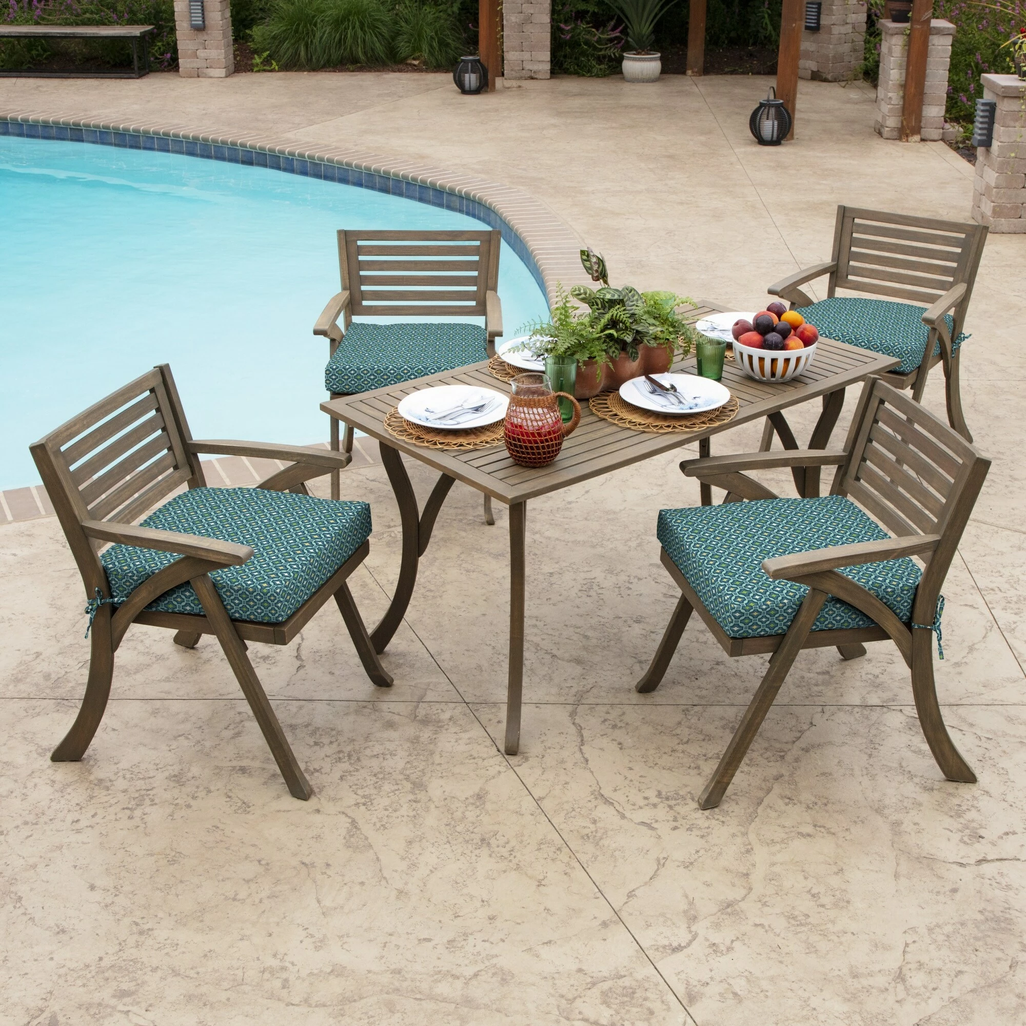 Promo ⭐ Arden Selections Escape Outdoor 21 X 21 In. Seat Cushion Alana Tile 🥰 6 Promo ⭐ Arden Selections Escape Outdoor 21 X 21 In. Seat Cushion Alana Tile 🥰 - Image 6