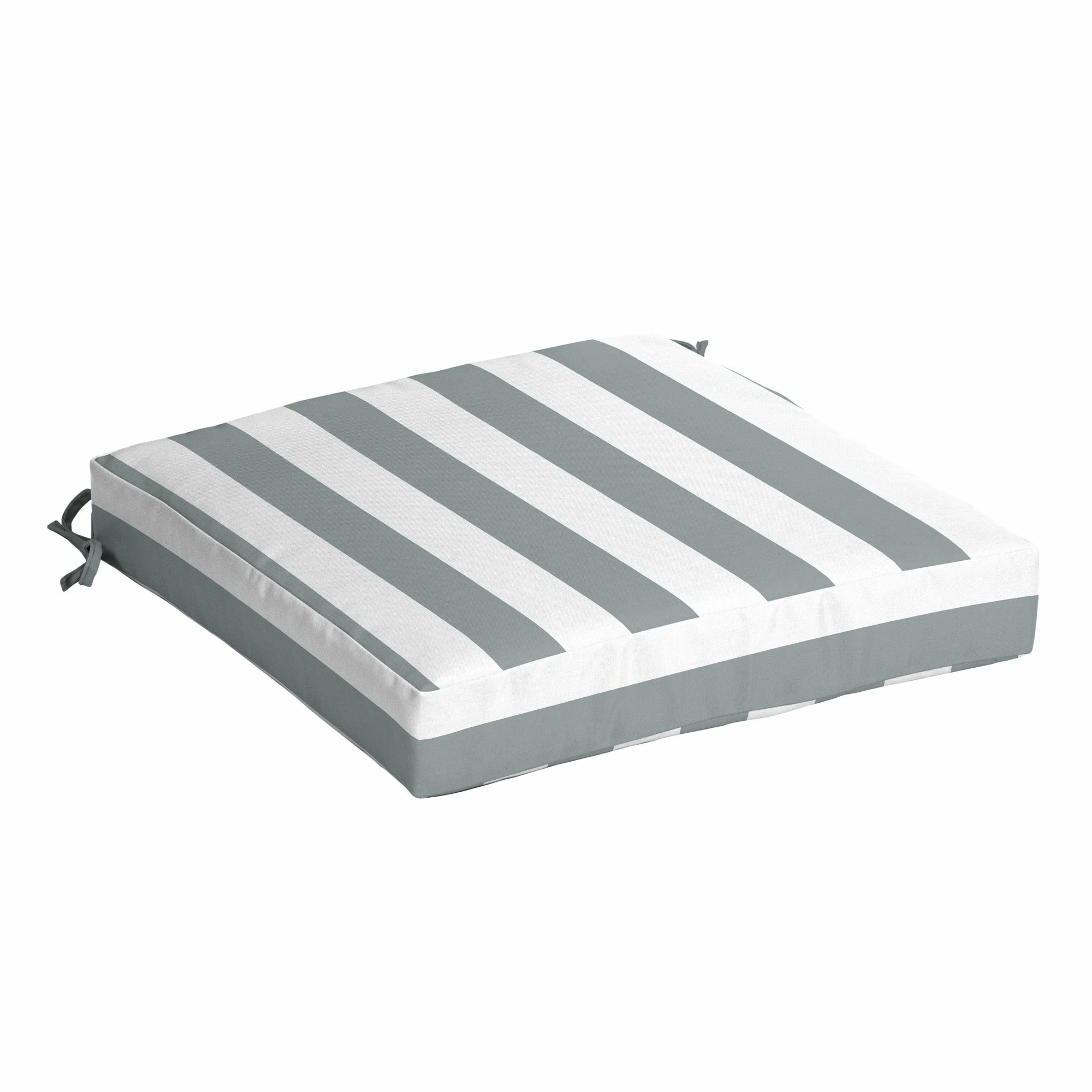 Top 10 ⌛ Arden Selections Cabana Stripe Outdoor 21 X 21 In. Seat Cushion Black Cabana Stripe 👍 - Image 5