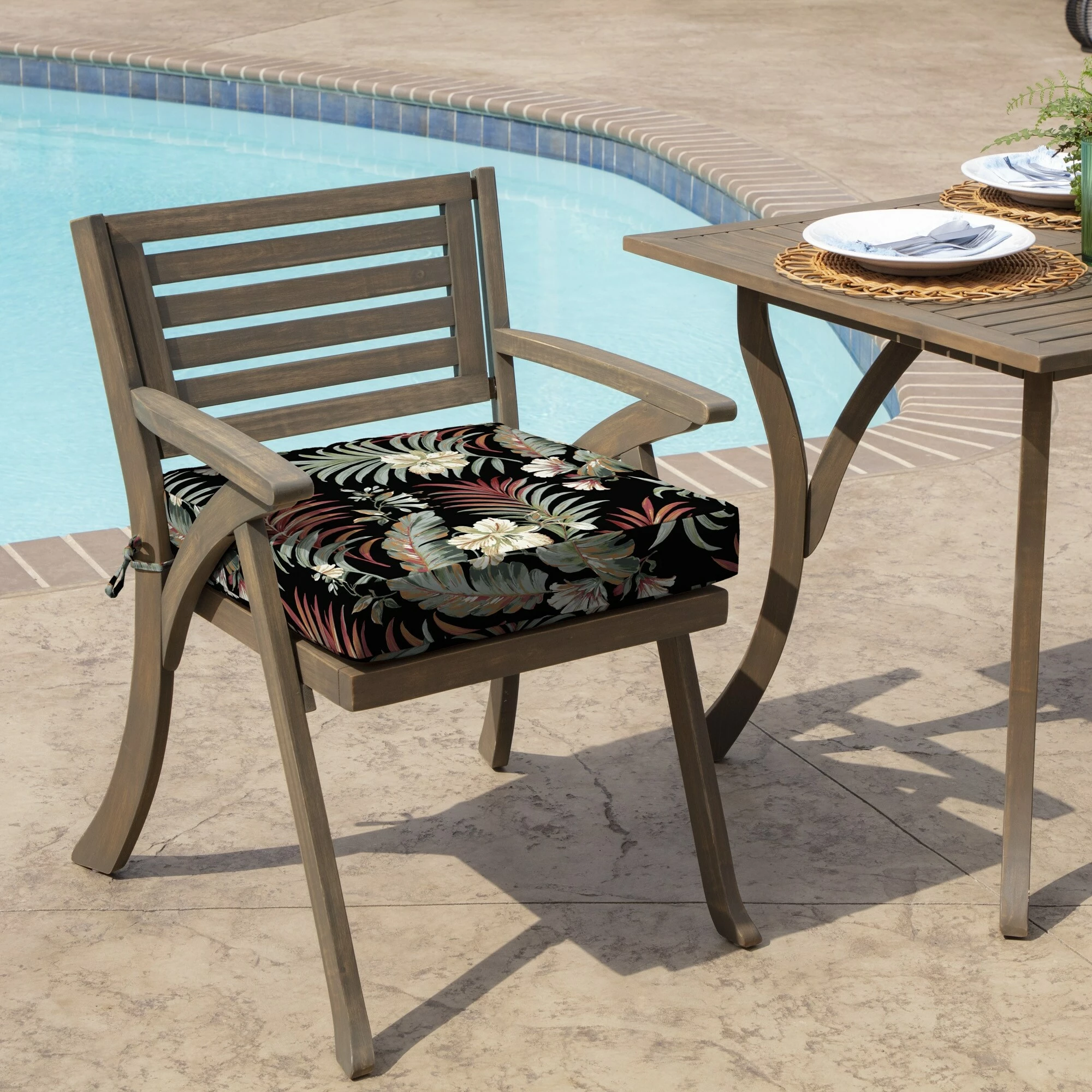 Best reviews of 😍 Arden Selections Outdoor 21 X 21 In. Seat Cushion Black Simone Tropical 🔔 15 Best reviews of 😍 Arden Selections Outdoor 21 X 21 In. Seat Cushion Black Simone Tropical 🔔 - Image 15