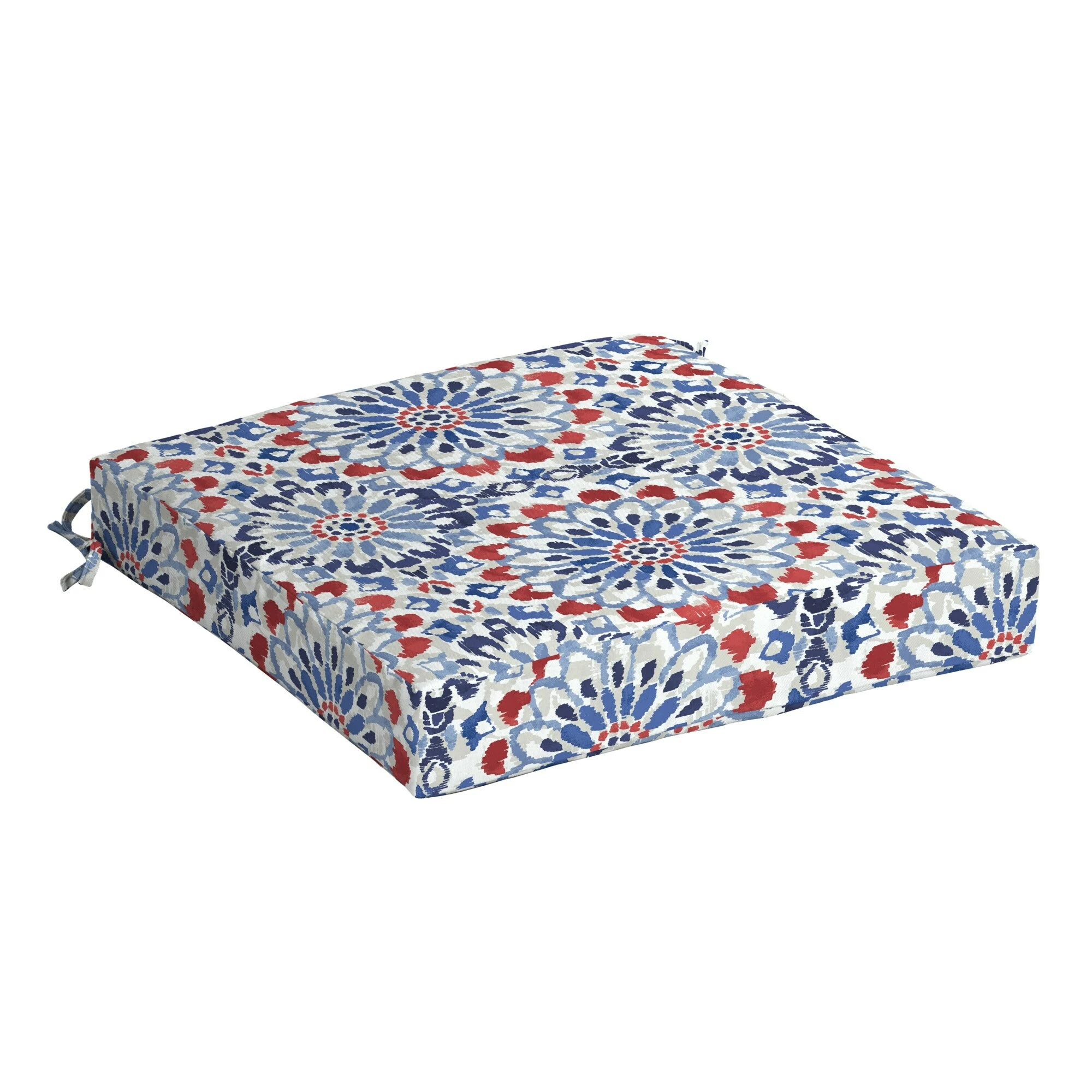 Best deal 🤩 Arden Selections Americana Outdoor 21 X 21 In. Seat Cushion Sapphire Ashland Jacobean 😀 1 Best deal 🤩 Arden Selections Americana Outdoor 21 X 21 In. Seat Cushion Sapphire Ashland Jacobean 😀