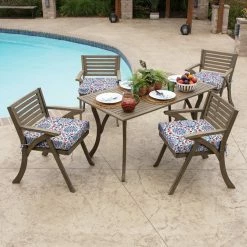 Best deal 🤩 Arden Selections Americana Outdoor 21 X 21 In. Seat Cushion Sapphire Ashland Jacobean 😀 25 Best deal 🤩 Arden Selections Americana Outdoor 21 X 21 In. Seat Cushion Sapphire Ashland Jacobean 😀 -Arden Selections Shop Arden Selections Outdoor 21 x 21 in. Seat Cushion 53
