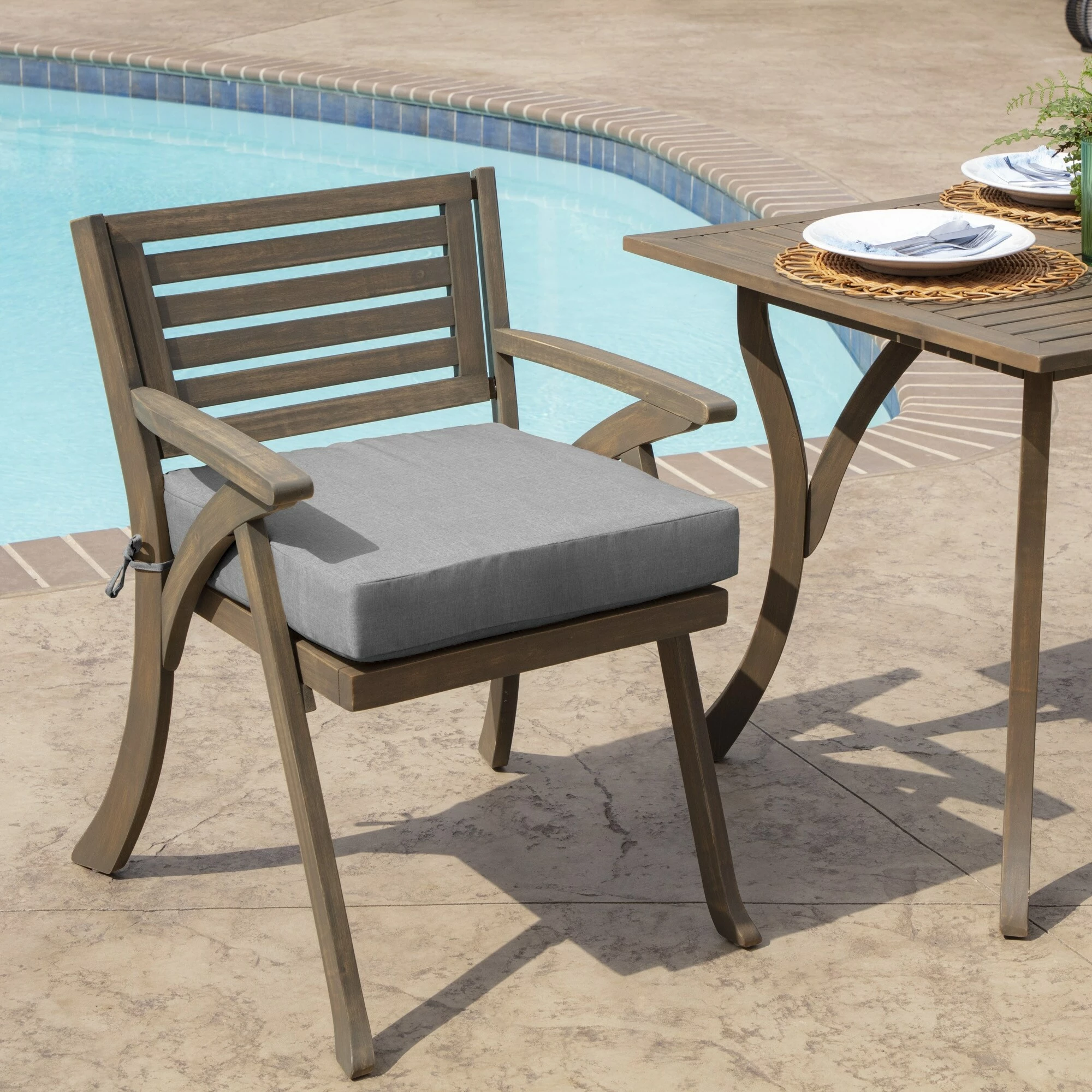 Hot Sale ❤️ Arden Selections Outdoor 21 X 21 In. Seat Cushion Paloma Valencia Woven 🛒 10 Hot Sale ❤️ Arden Selections Outdoor 21 X 21 In. Seat Cushion Paloma Valencia Woven 🛒 - Image 10