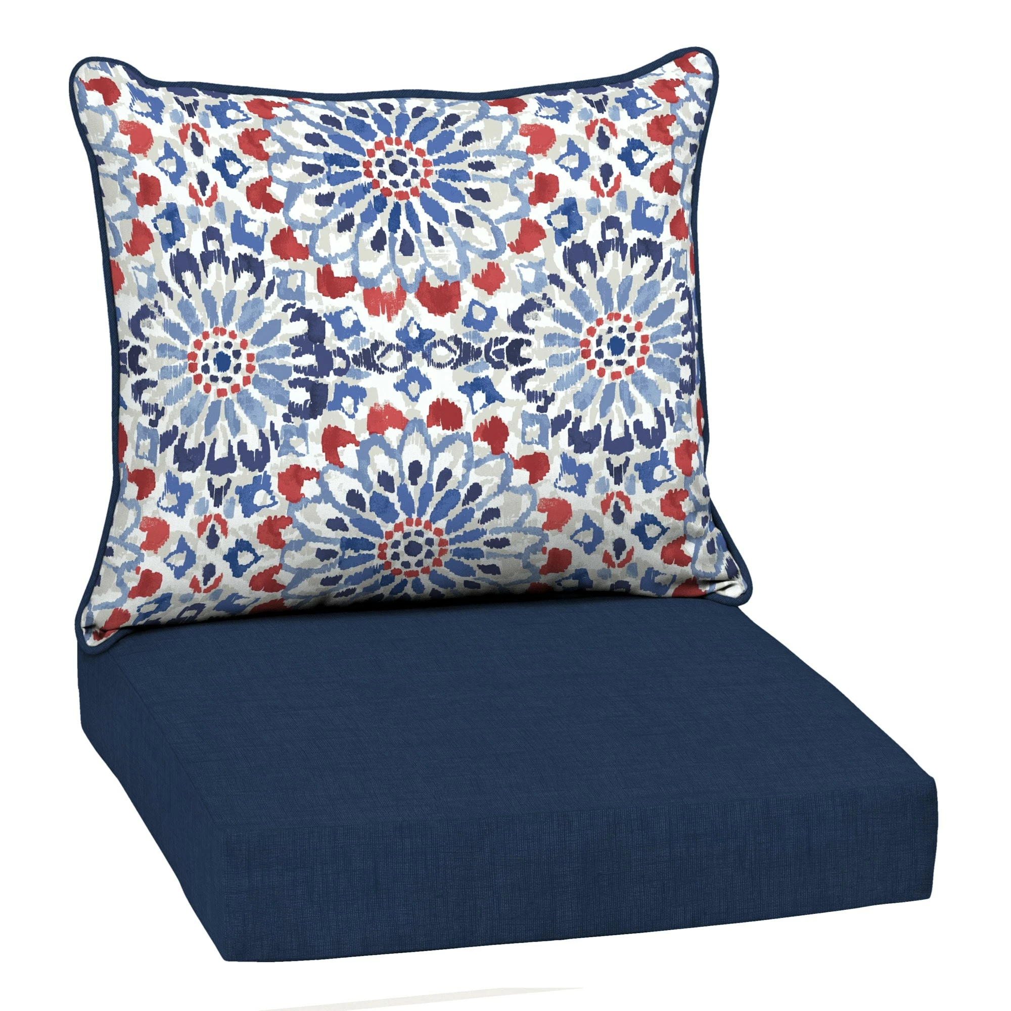 Outlet 😀 Arden Selections Outdoor Deep Seat Cushion Set Clark 🥰 1 Outlet 😀 Arden Selections Outdoor Deep Seat Cushion Set Clark 🥰