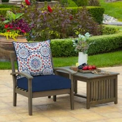 Outlet 😀 Arden Selections Outdoor Deep Seat Cushion Set Clark 🥰 15 Outlet 😀 Arden Selections Outdoor Deep Seat Cushion Set Clark 🥰 -Arden Selections Shop Arden Selections Outdoor 24 x 22 in. Deep Seat Set 21