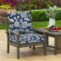 Outlet 😀 Arden Selections Outdoor Deep Seat Cushion Set Clark 🥰 20 Outlet 😀 Arden Selections Outdoor Deep Seat Cushion Set Clark 🥰 -Arden Selections Shop Arden Selections Outdoor 24 x 22 in. Deep Seat Set 26