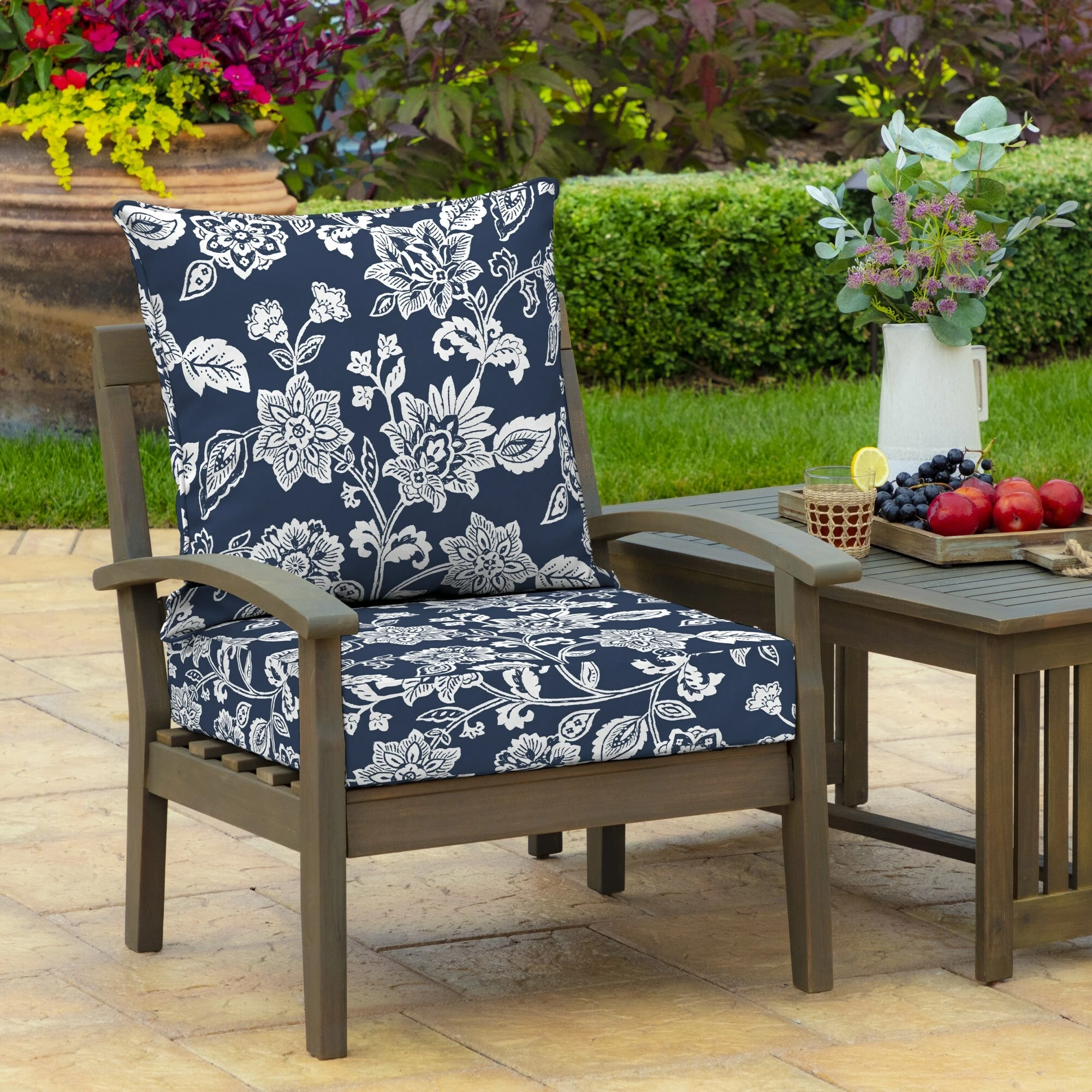 Outlet 😀 Arden Selections Outdoor Deep Seat Cushion Set Clark 🥰 9 Outlet 😀 Arden Selections Outdoor Deep Seat Cushion Set Clark 🥰 - Image 9
