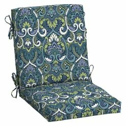 Outlet 🔔 Arden Selections Aurora Damask Outdoor Dining Chair Cushion Neutral Aurora Damask 👏