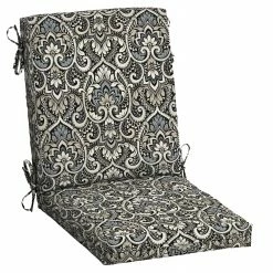 Outlet ๐ Arden Selections Aurora Damask Outdoor Dining Chair Cushion Neutral Aurora Damask ๐ 24 Outlet ๐ Arden Selections Aurora Damask Outdoor Dining Chair Cushion Neutral Aurora Damask ๐ -Arden Selections Shop Arden Selections Outdoor 44 x 20 in. High Back Dining Chair Cushion 20