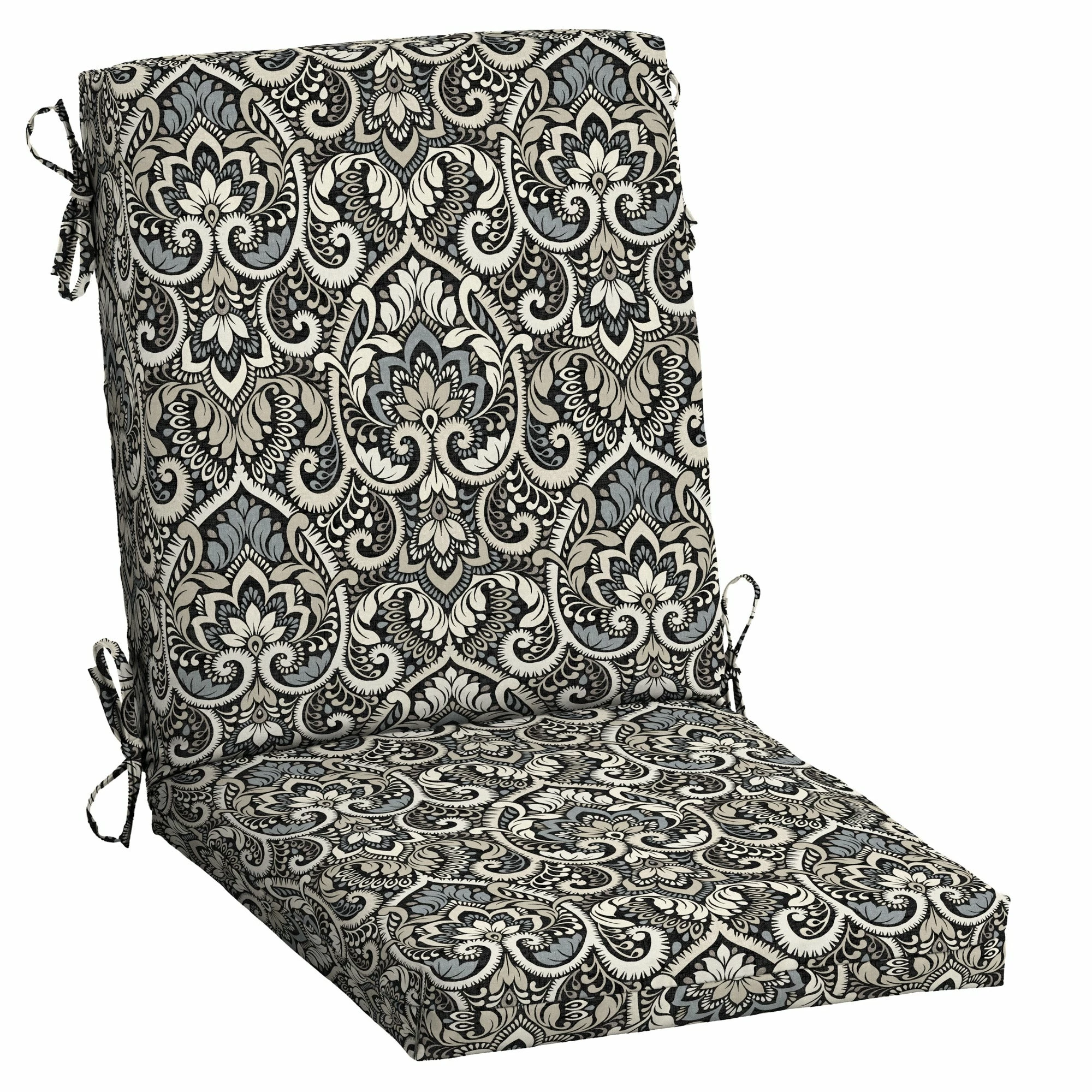 Outlet ๐ Arden Selections Aurora Damask Outdoor Dining Chair Cushion Neutral Aurora Damask ๐ 10 Outlet ๐ Arden Selections Aurora Damask Outdoor Dining Chair Cushion Neutral Aurora Damask ๐ - Image 10