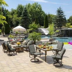 Outlet ๐ Arden Selections Aurora Damask Outdoor Dining Chair Cushion Neutral Aurora Damask ๐ 28 Outlet ๐ Arden Selections Aurora Damask Outdoor Dining Chair Cushion Neutral Aurora Damask ๐ -Arden Selections Shop Arden Selections Outdoor 44 x 20 in. High Back Dining Chair Cushion 24