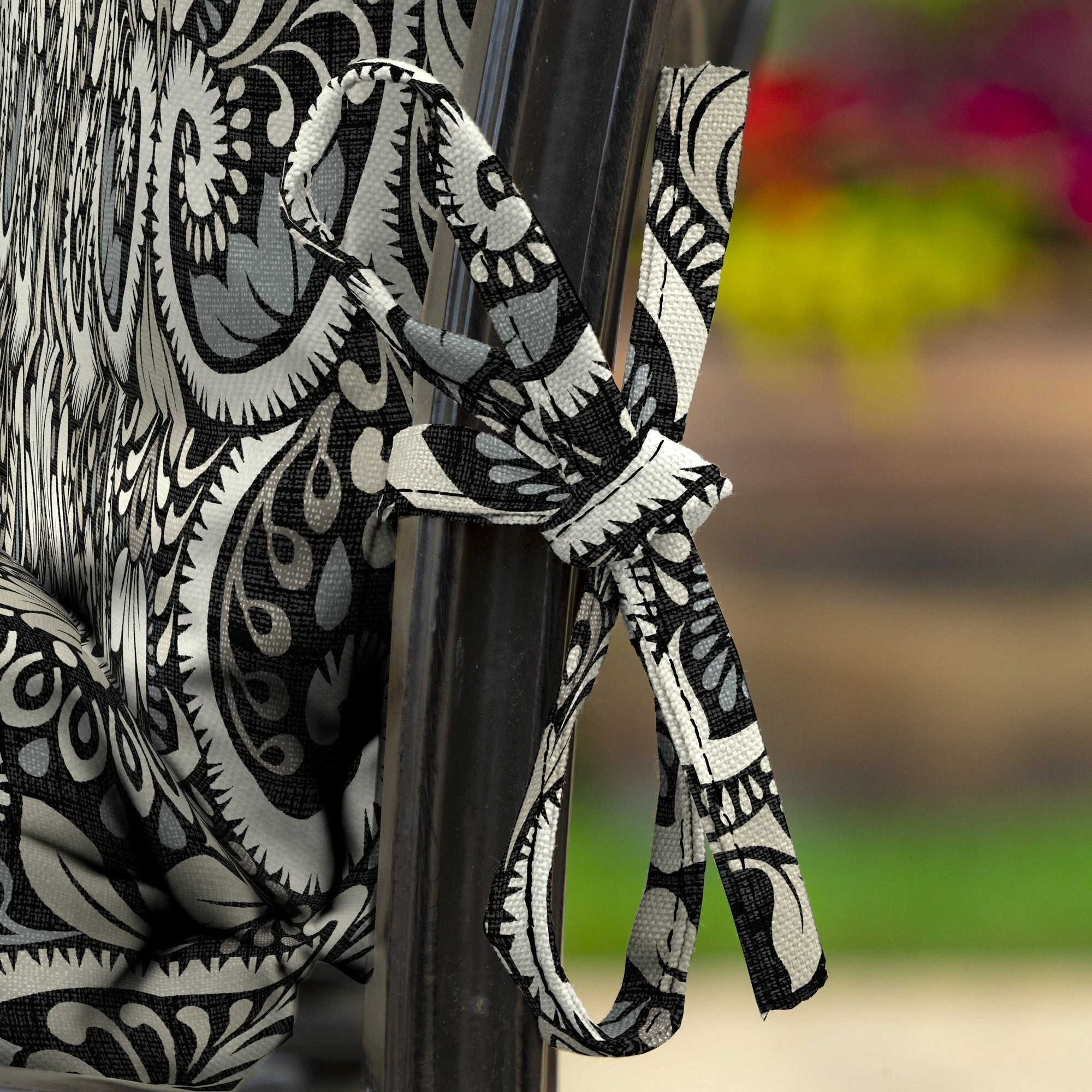 Outlet ๐ Arden Selections Aurora Damask Outdoor Dining Chair Cushion Neutral Aurora Damask ๐ 15 Outlet ๐ Arden Selections Aurora Damask Outdoor Dining Chair Cushion Neutral Aurora Damask ๐ - Image 15