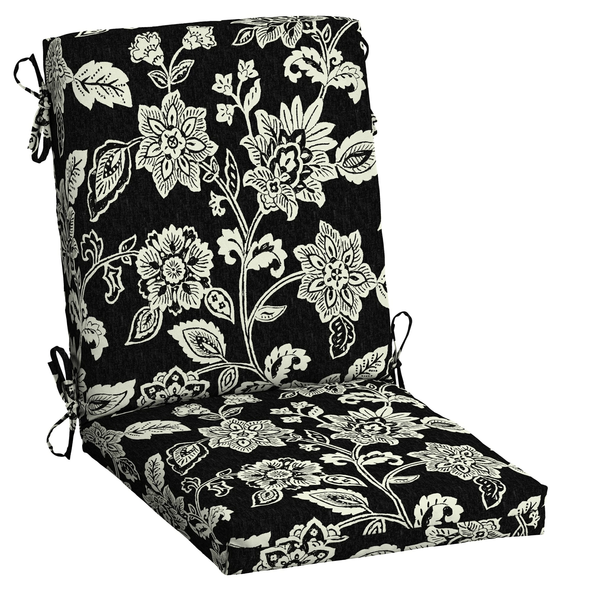 Coupon ๐ Arden Selections Indulge Outdoor Dining Chair Cushion Black Simone Tropical ๐ 4 Coupon ๐ Arden Selections Indulge Outdoor Dining Chair Cushion Black Simone Tropical ๐ - Image 4