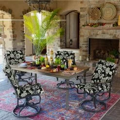 Coupon ๐ Arden Selections Indulge Outdoor Dining Chair Cushion Black Simone Tropical ๐ 21 Coupon ๐ Arden Selections Indulge Outdoor Dining Chair Cushion Black Simone Tropical ๐ -Arden Selections Shop Arden Selections Outdoor 44 x 20 in. High Back Dining Chair Cushion 42